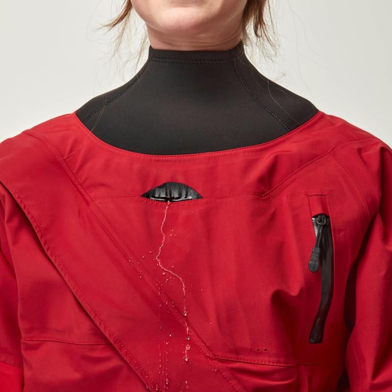 Crux Dry Suit - Womens - pomegranate 1