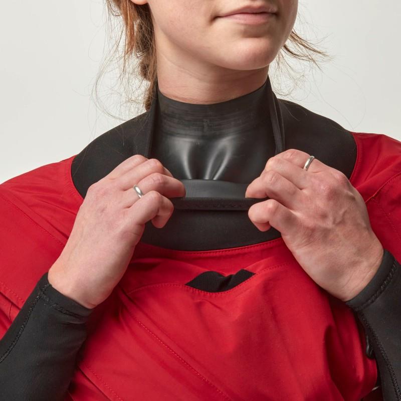 Crux Dry Suit - Womens - pomegranate 1