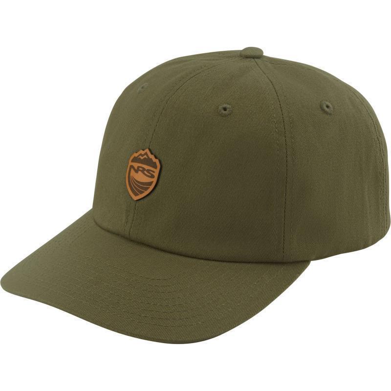 Dad Hat - Loden / Leather Logo 1