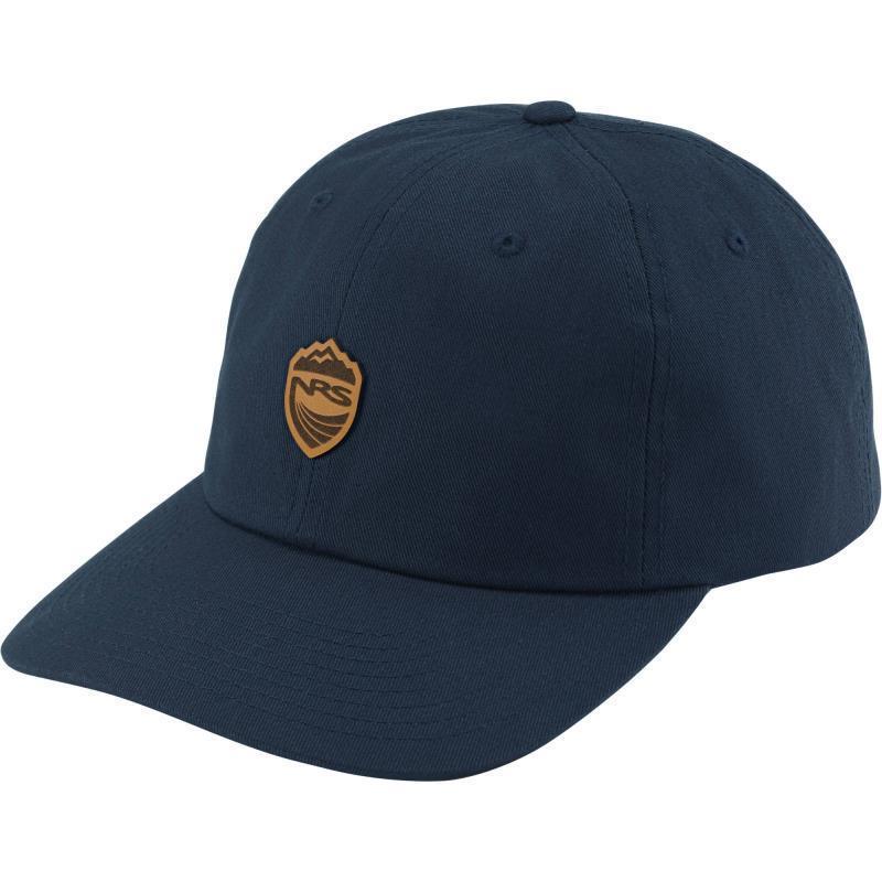 Dad Hat - Navy / Leather Logo 1