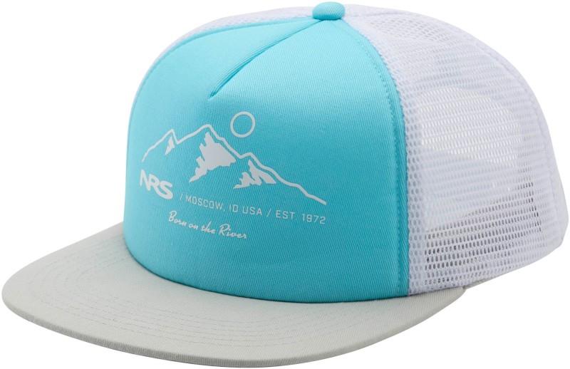Destination Hat - teal / gray 1