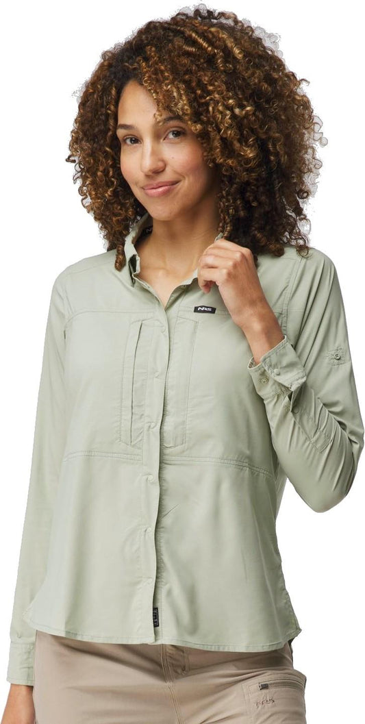 Drifter Shirt - Womens - desert sage 1