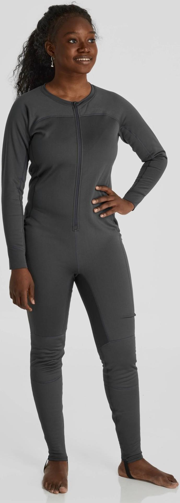 Expedition Weight Union Suit - Womens - graphite 1