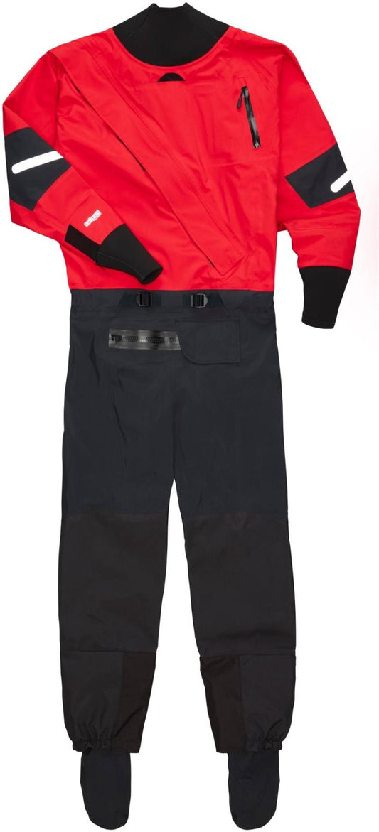 Foray Dry Suit - Mens - red 1