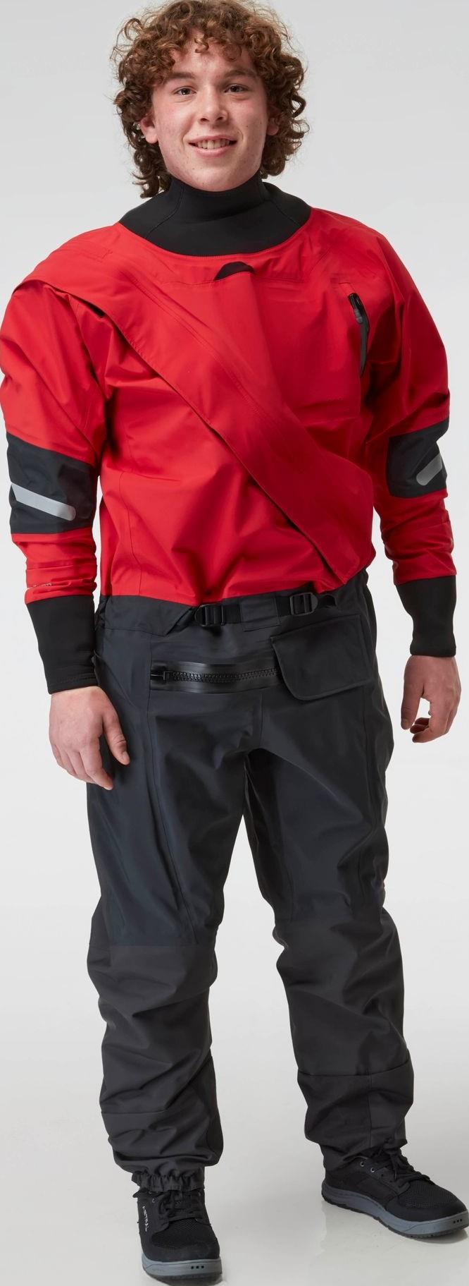 Foray Dry Suit - Mens - red 1