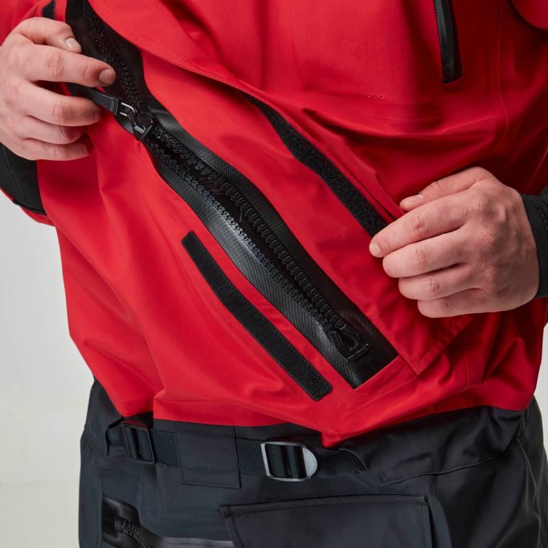 Foray Dry Suit - Mens - red 1