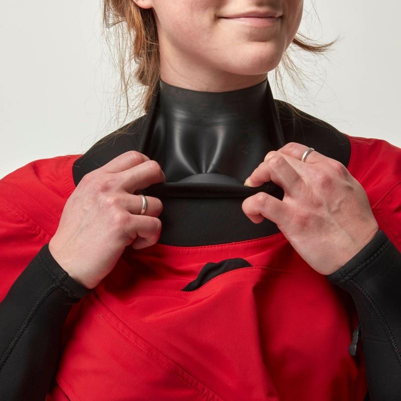 Foray Dry Suit - Womens - red 1