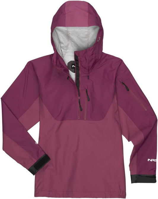 High Tide Splash Jacket - Womens - plum 1