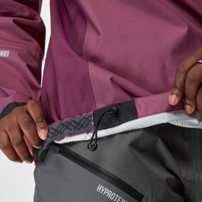 High Tide Splash Jacket - Womens - plum 1