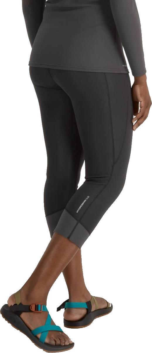 HydroSkin 0.5 Capris - Womens - Black / Graphite 4