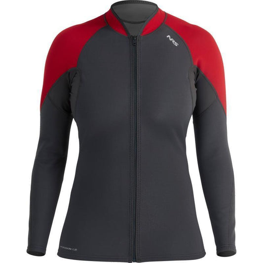 HydroSkin 0.5 Jacket - Womens - Graphite / Salsa 1
