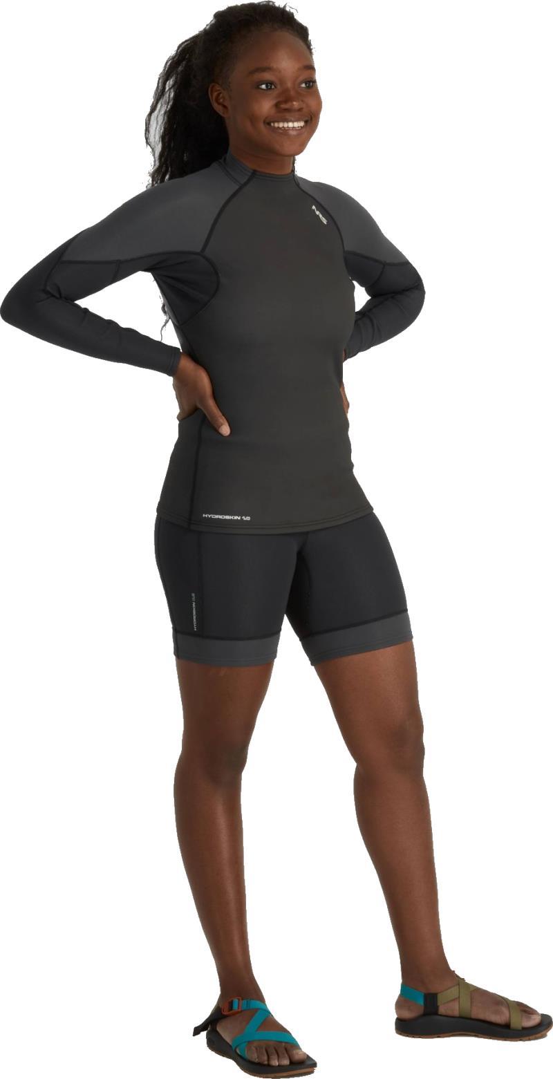 HydroSkin 0.5 Shorts - Womens - Black / Graphite 4