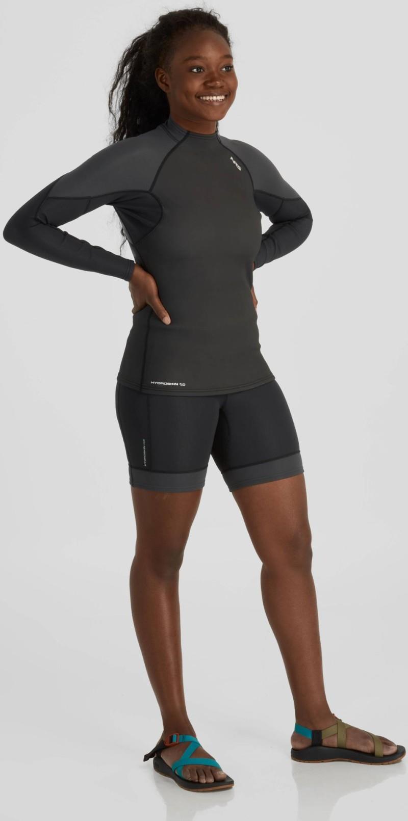 HydroSkin 1.0 Shirt - Womens - black / graphite 1