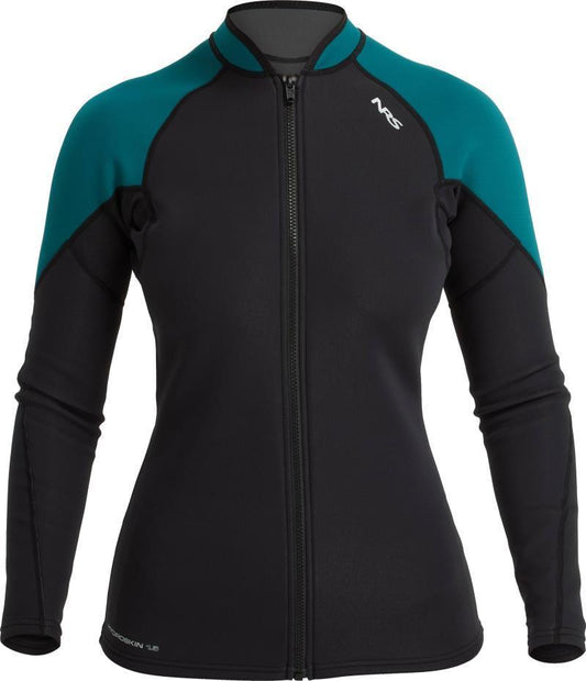 HydroSkin 1.5 Jacket - Womens - Black / Harbor 1