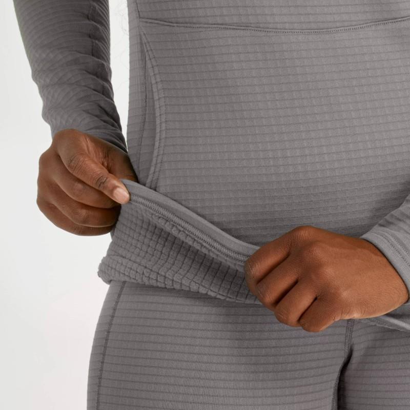 Lightweight Hoodie - Womens - smoke 1