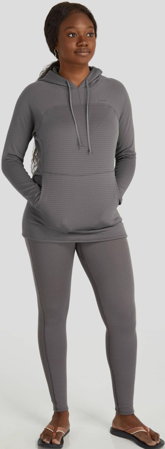 Lightweight Hoodie - Womens - smoke 1