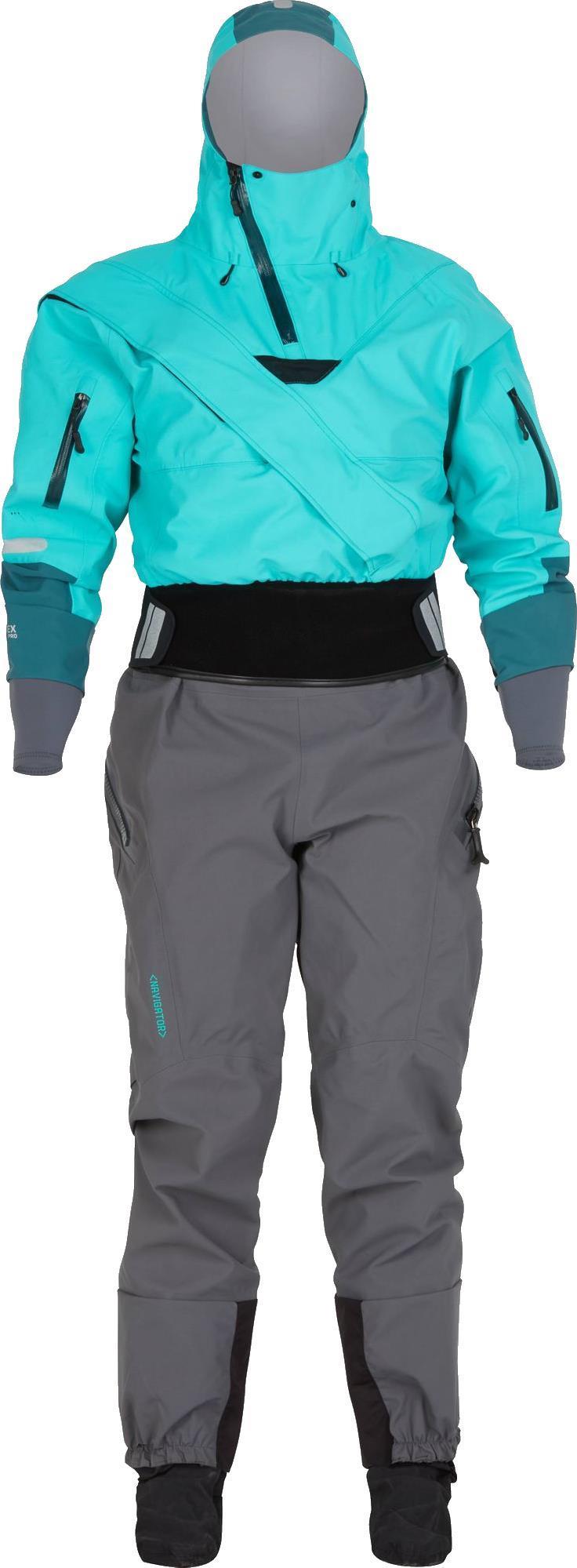 Navigator GTX Pro Semi-Dry Suit - Womens - Aqua 1