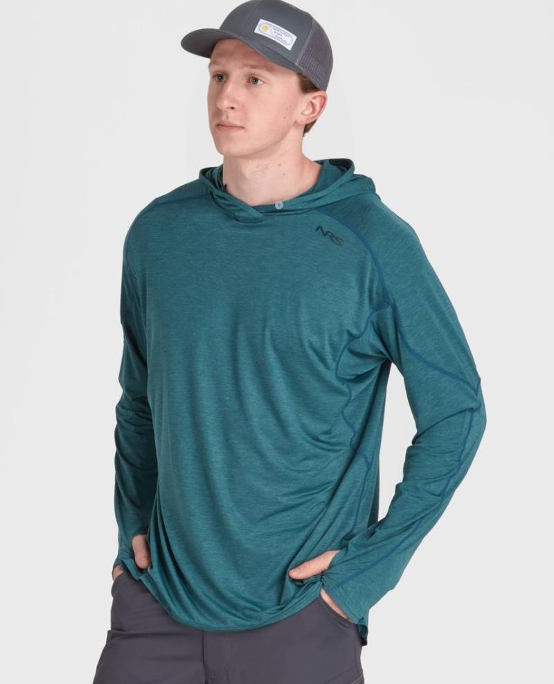 Silkweight Hoodie - Mens - Mediterranean 3