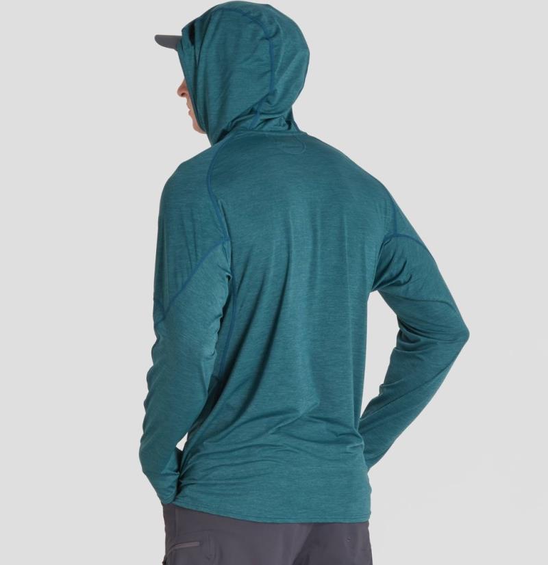 Silkweight Hoodie - Mens - Mediterranean 4