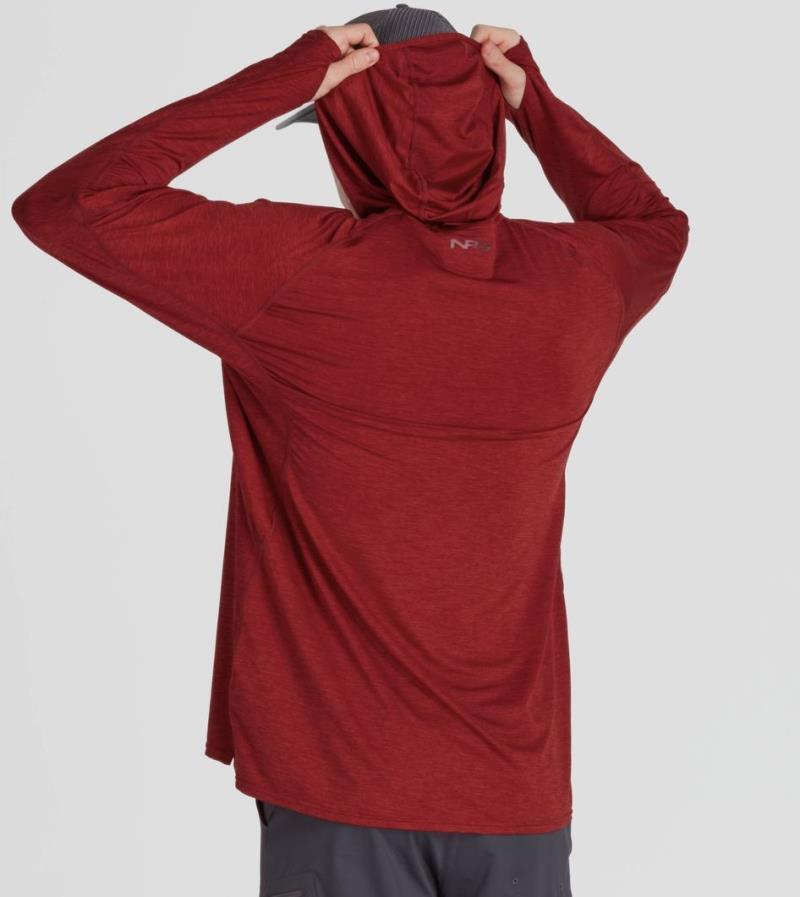 Silkweight Hoodie - Mens - Vino 4