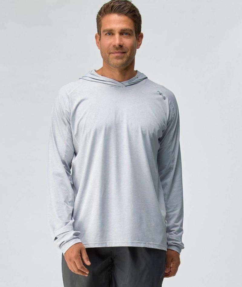 Silkweight Hoodie - Mens - moonlight 1