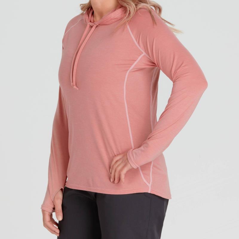 Silkweight Hoodie - Womens - Mauve 3