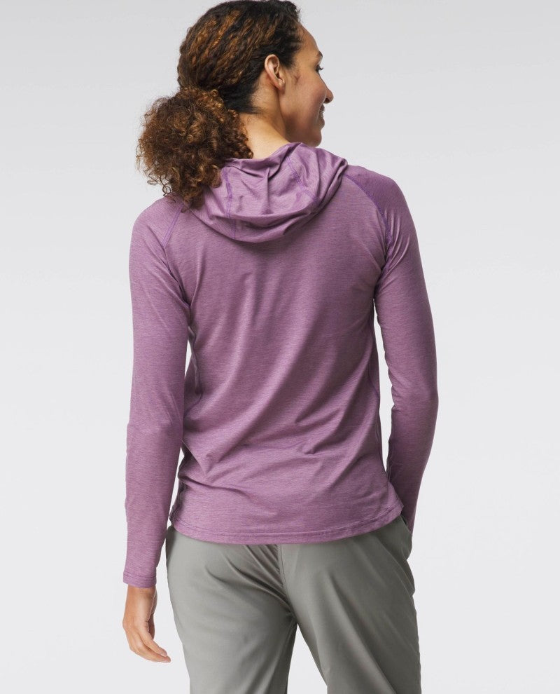 Silkweight Hoodie - Womens - orchid 1