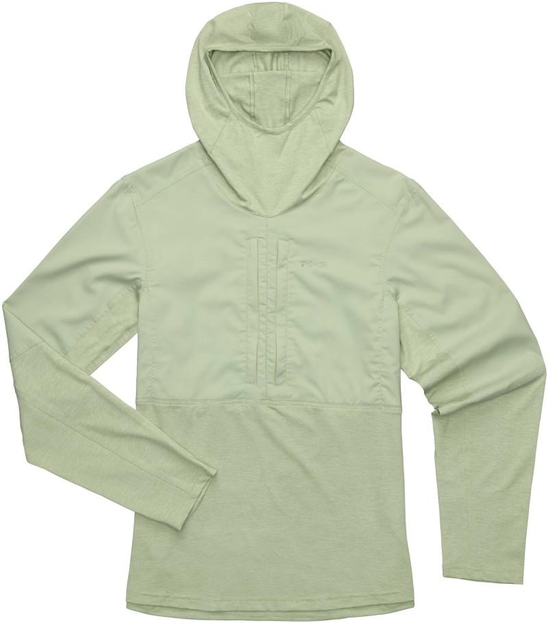 Silkweight Hybrid Hoodie - Womens - desert sage 1