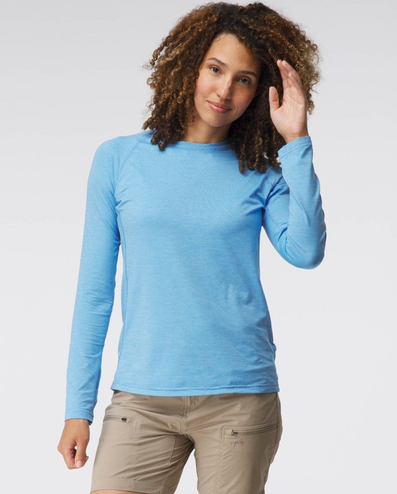 Silkweight LS Shirt - Womens - marina 1