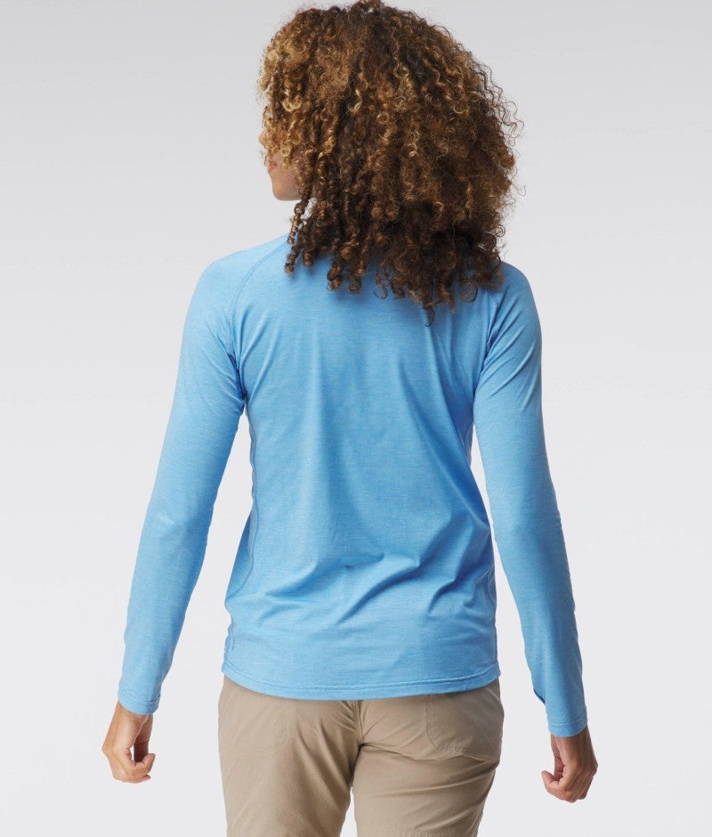 Silkweight LS Shirt - Womens - marina 1