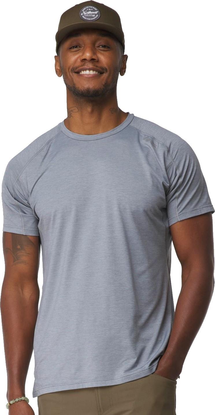 Silkweight SS Shirt - Mens - stone 1