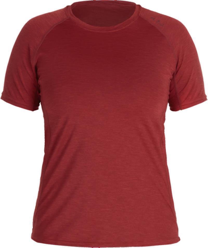 Silkweight SS Shirt - Womens - Vino 1