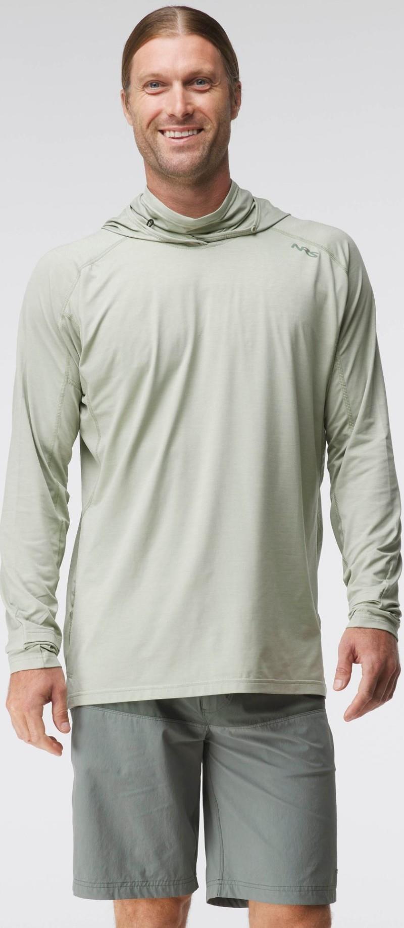 Silkweight Varial Hoodie - Mens - desert sage 1