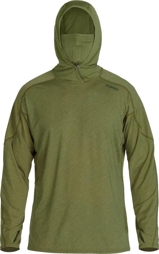 Silkweight Varial Hoodie - Mens - olive 1