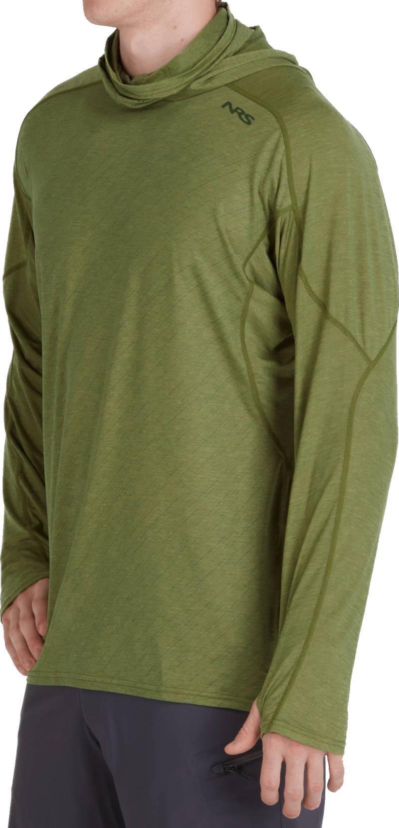 Silkweight Varial Hoodie - Mens - olive 1