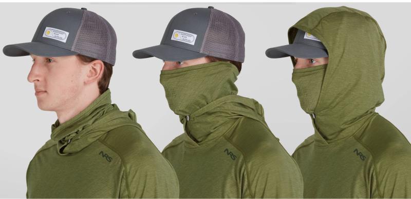 Silkweight Varial Hoodie - Mens - olive 1