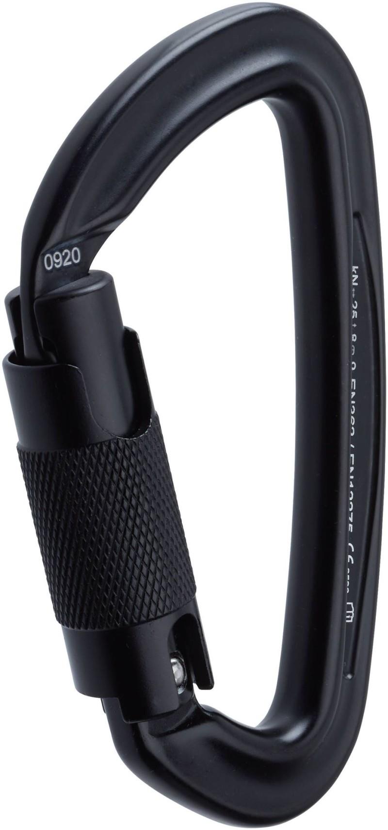 Sliq Triple Lock Carabiner - black 1