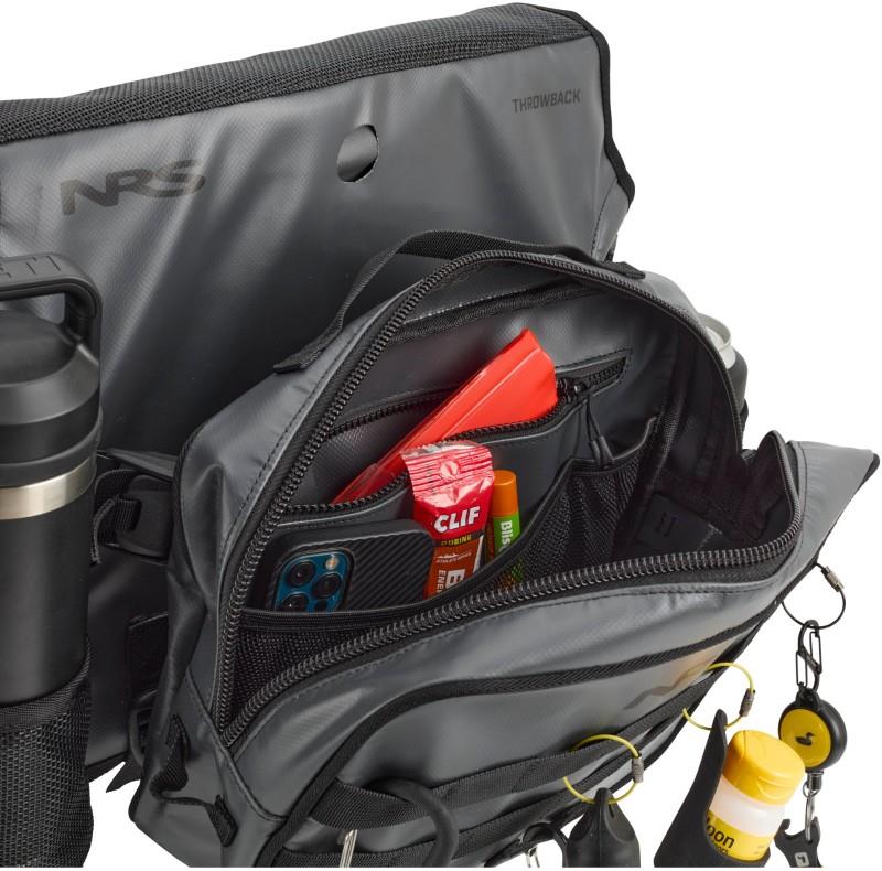 Throw Back Fishing Seat Bag - smoke 1