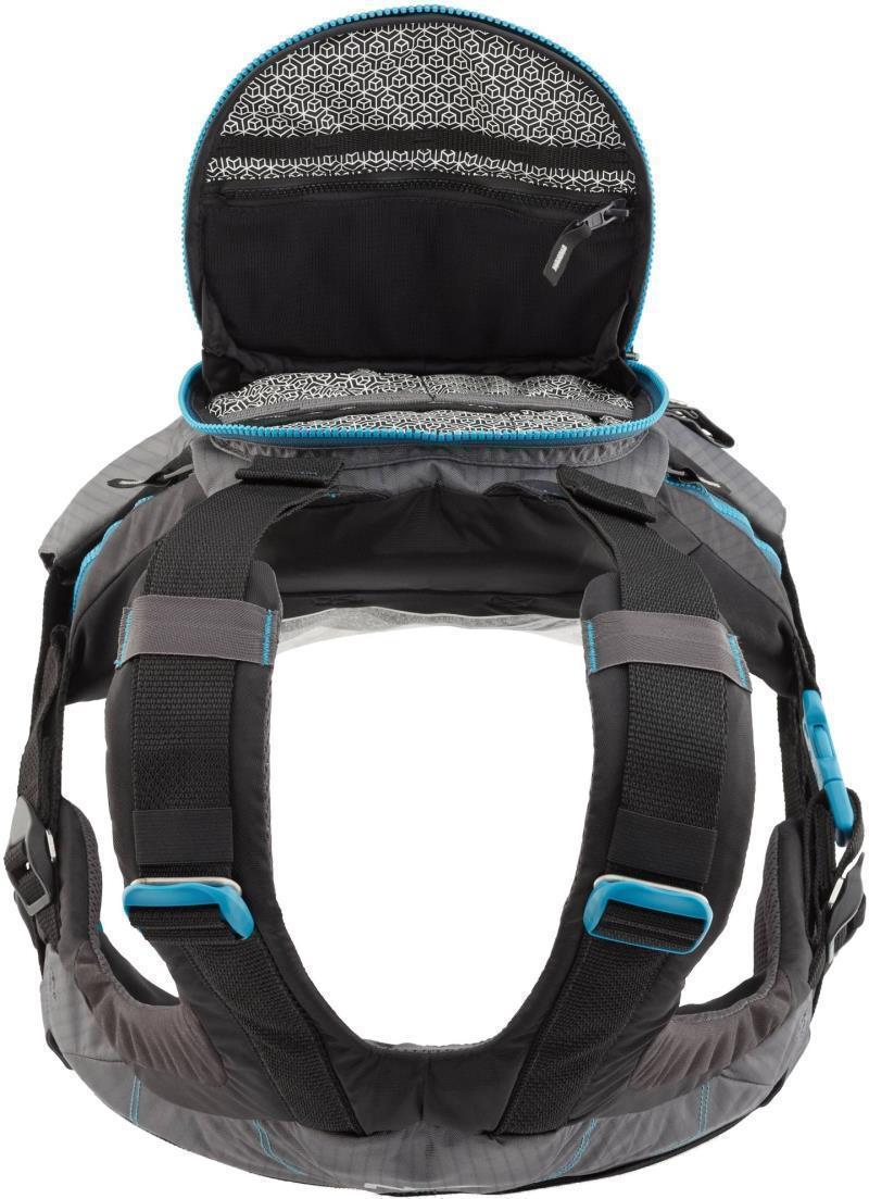 Zen Rescue PFD - Charcoal / Teal 4