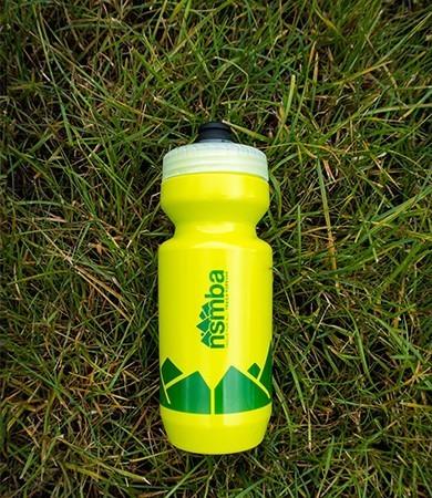 Water Bottle 22oz - green 1