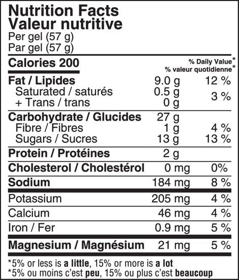 Energy Gel 57g - Chocolate - chocolate 1