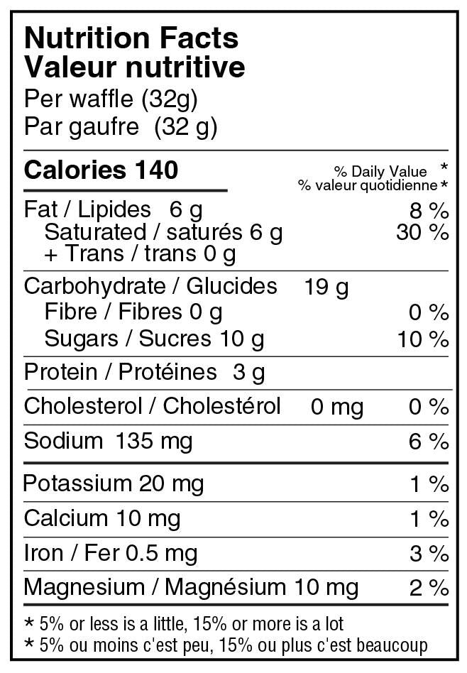 Ultra Energy Waffles 30g - lemon 1