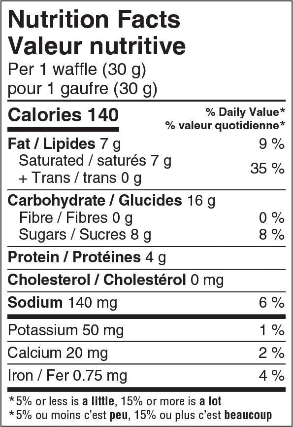 Ultra Energy Waffles 30g - salted caramel 1