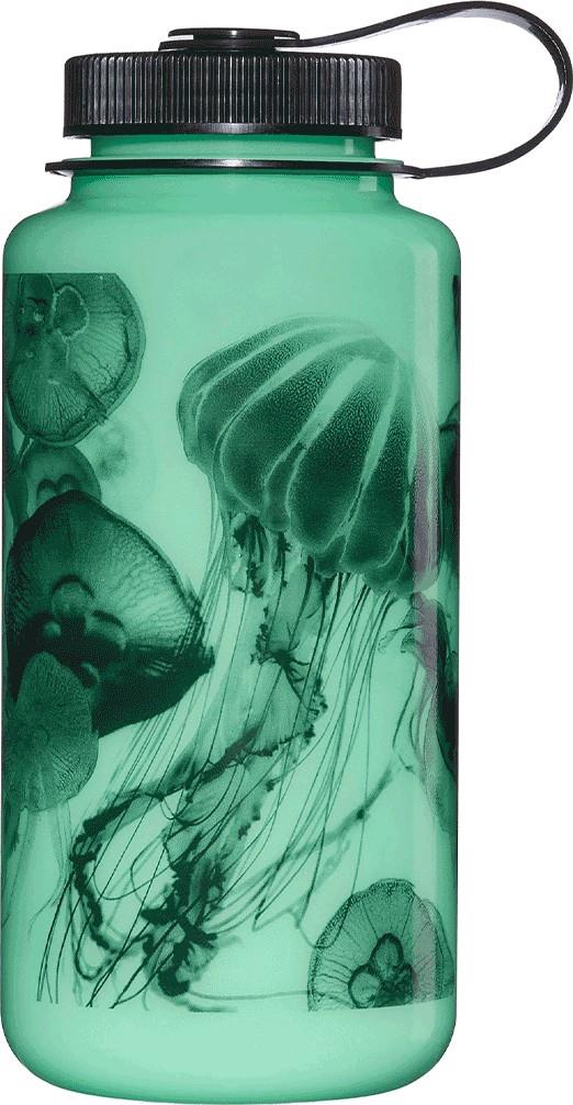 32oz Wide Mouth Glo Wyld Collection - jellyfish 1