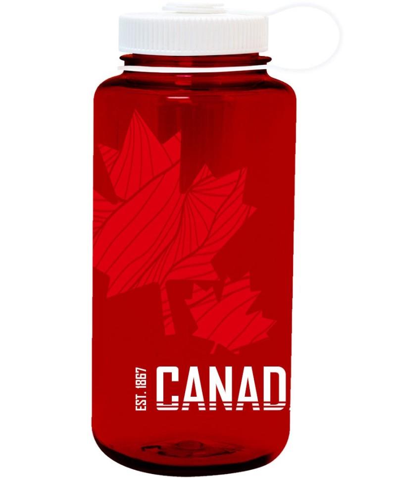 Canada Design Wide Mouth - 1L / 32oz - red with white lid 1