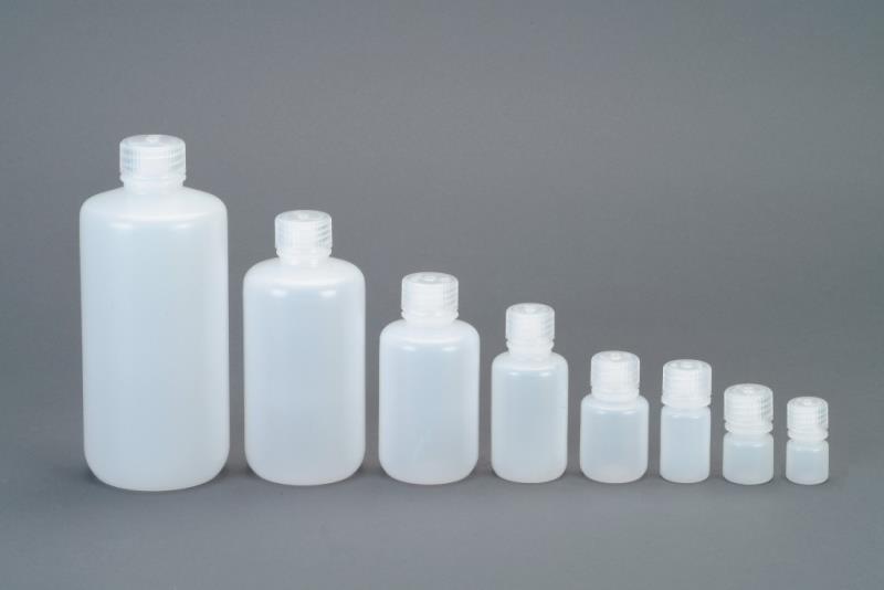 Narrow Mouth Round HDPE Bottle - 125ml / 4oz - Not Applicable 2