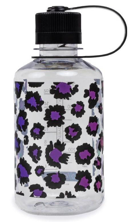 Sustain Narrow Mouth Loop Top - Print - 500ml / 16oz - rainbow cheetah 1