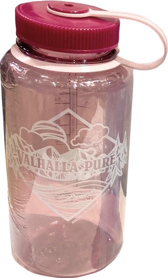 Sustain Wide Mouth Loop Top - 1L / 32oz - VPO Logo - cherry blossom w/ dark berry lid 1