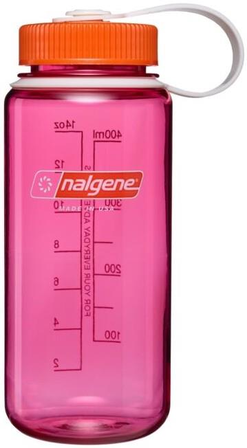 Thrill & Motin Wide Mouth Loop Top - 500ml / 16oz - fuchsia with flame 1