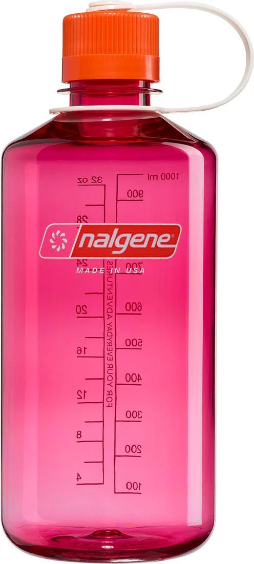 Thrill & Motion Narrow Mouth Loop Top - 1L / 32oz - fuchsia with flame 1